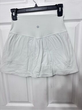lululemon athletic White Circle Skirt with High Waist